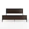 Martha Stewart Corbin King Size Solid Wood Platform Bed w/Wooden Headboard and Footboard, Dark Brown MG-090026-K-DKBRN-MS - alternate 8